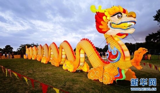 圖為2025年奧克蘭元宵燈節(jié)現(xiàn)場。（圖片由奧克蘭中國文化中心提供）