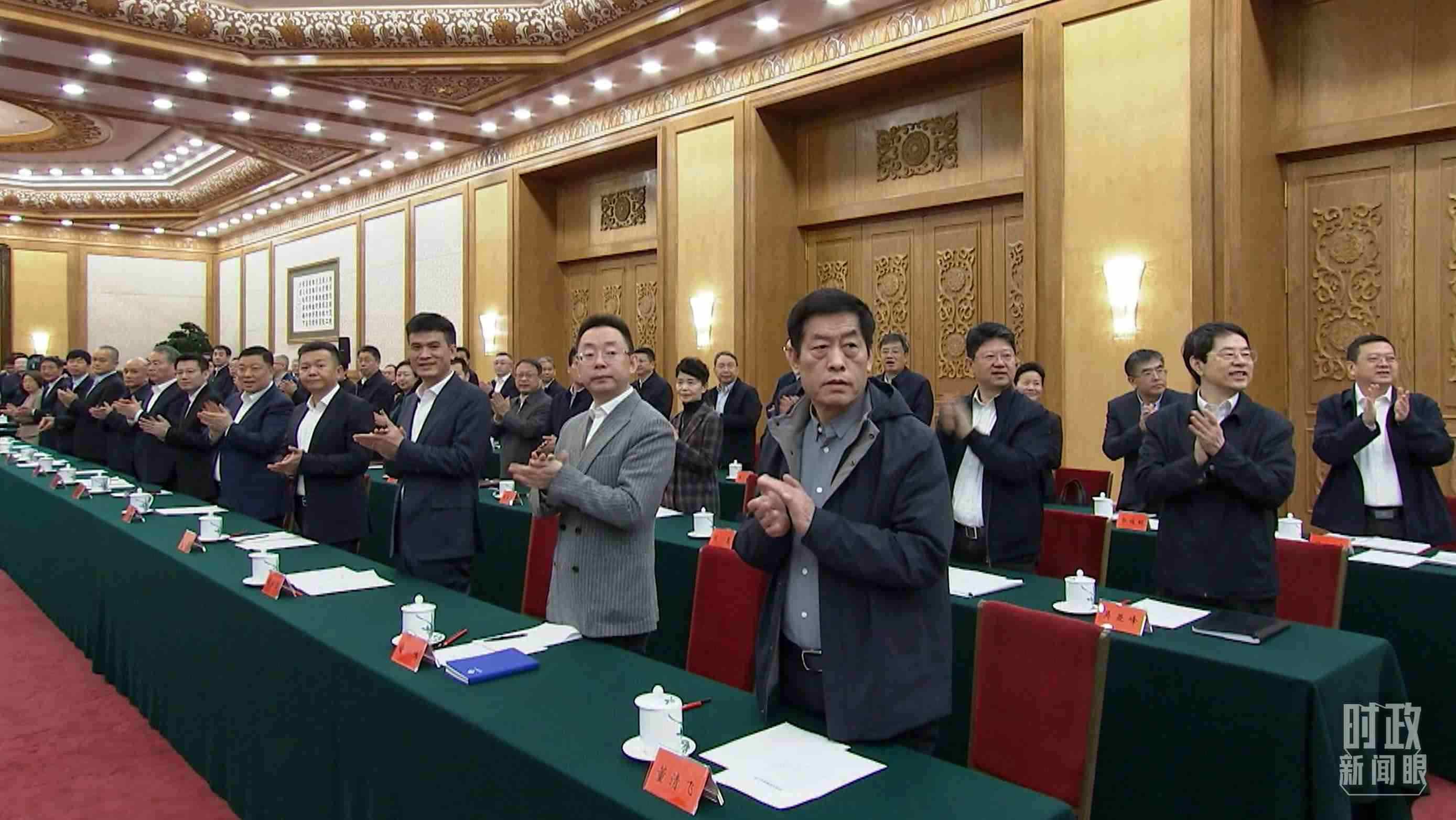 △2月17日，民營企業(yè)座談會(huì)現(xiàn)場。