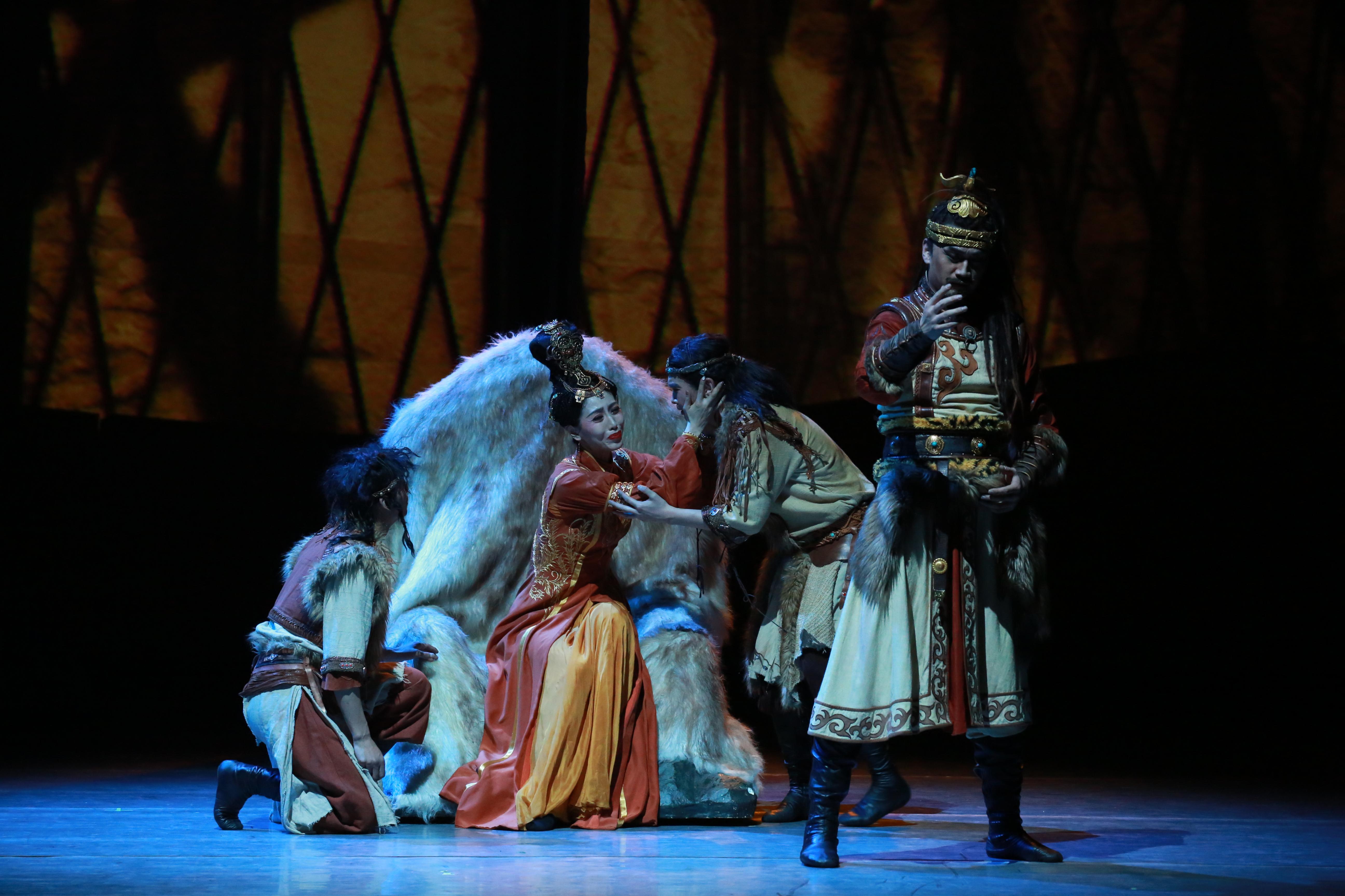 舞劇《胡笳十八拍》劇照。主辦方供圖