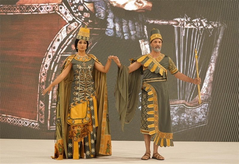 伊拉克時(shí)尚館舉辦的時(shí)裝展。伊拉克時(shí)尚館供圖