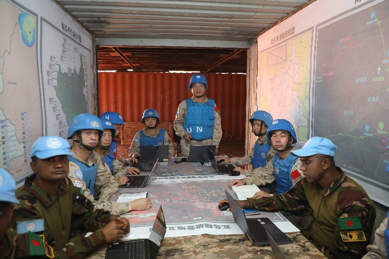 演練現(xiàn)場(chǎng)。張曉昆攝