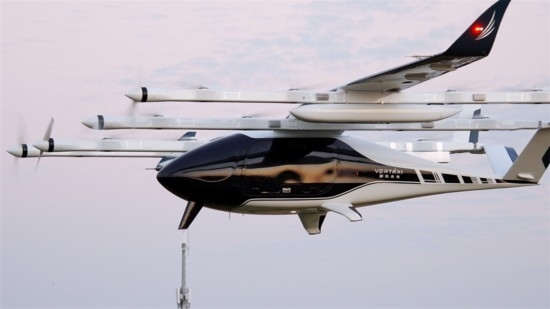 電動(dòng)垂直起降飛行器M1。受訪者供圖