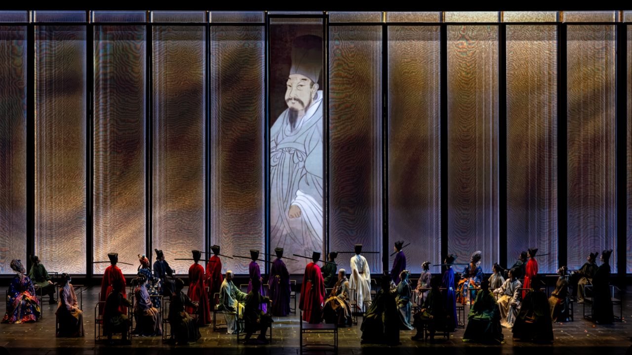 《蘇堤春曉》演出現(xiàn)場。國家話劇院供圖