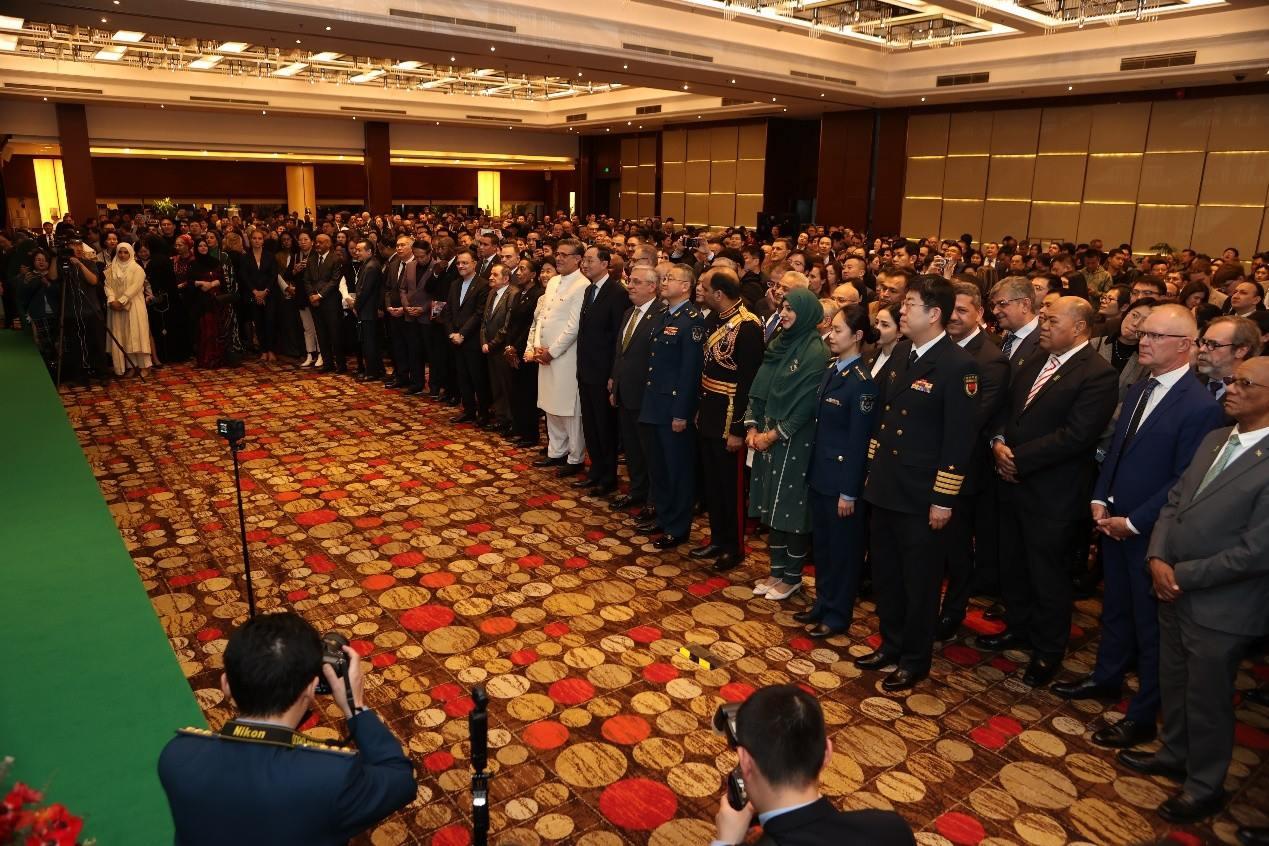 招待會(huì)現(xiàn)場。巴基斯坦駐華大使館供圖