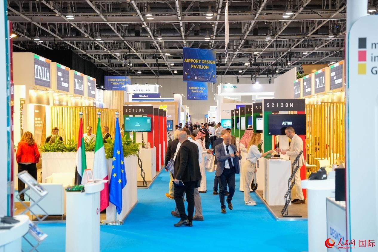 展會(huì)一景。人民網(wǎng)塔里克·易卜拉欣攝