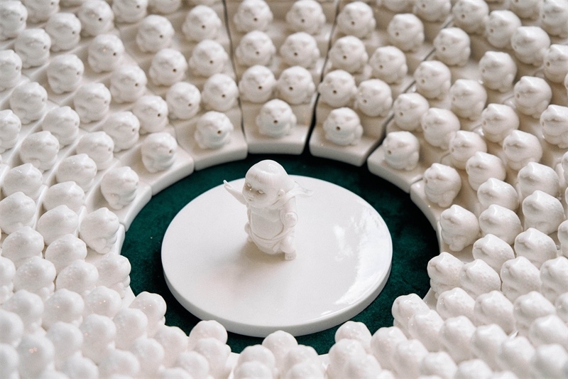 倫敦手工周中國館展品。楊浩鵬攝