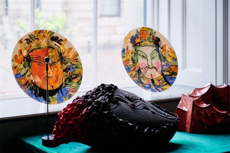 倫敦手工周中國館展品。楊浩鵬攝