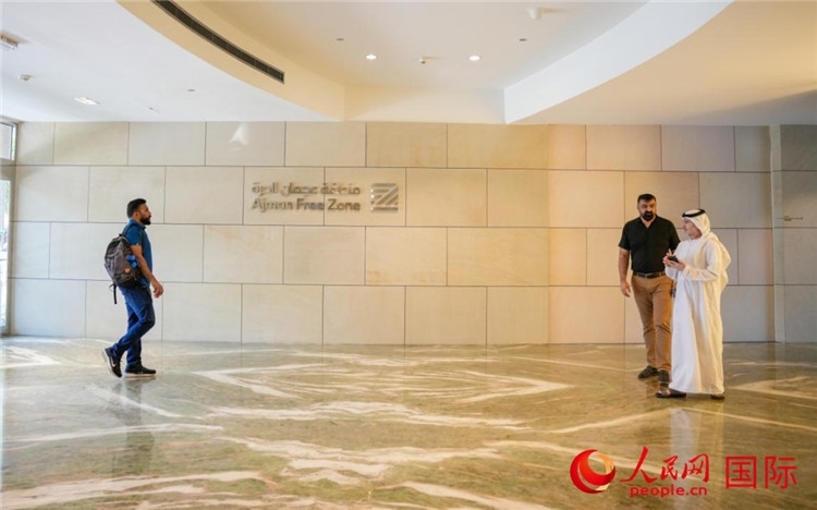 阿治曼自由區(qū)始建于1988年，阿治曼中國城設(shè)立于自由區(qū)內(nèi)。人民網(wǎng) 塔里克·易卜拉欣攝