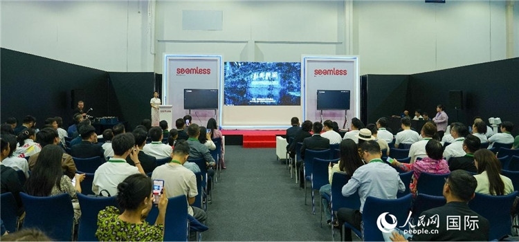 活動(dòng)現(xiàn)場(chǎng)一景。人民網(wǎng) 塔里克·易卜拉欣攝